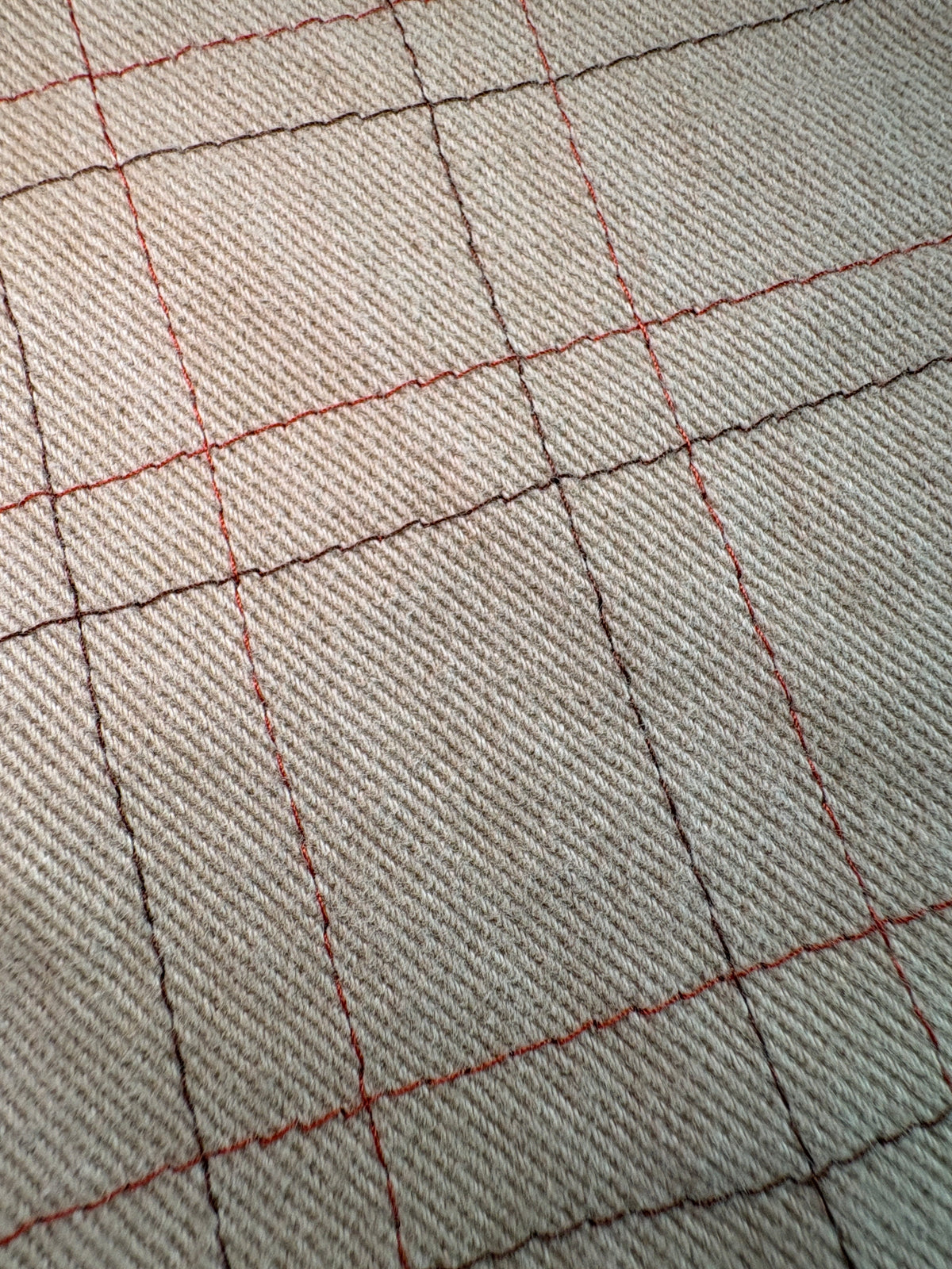 Stitchy Plaid Pants